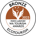 Bronze Perth Airport WA Tourism Awards 2023