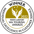 Winner Perth Airport WA Tourism Awards 2022