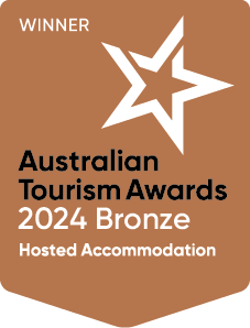 Wooleen, 2024 Bronze Winner Australian Tourism Awards - Hosted Accommodation