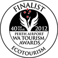 WA Tourism Awards Finalist 2012 Badge